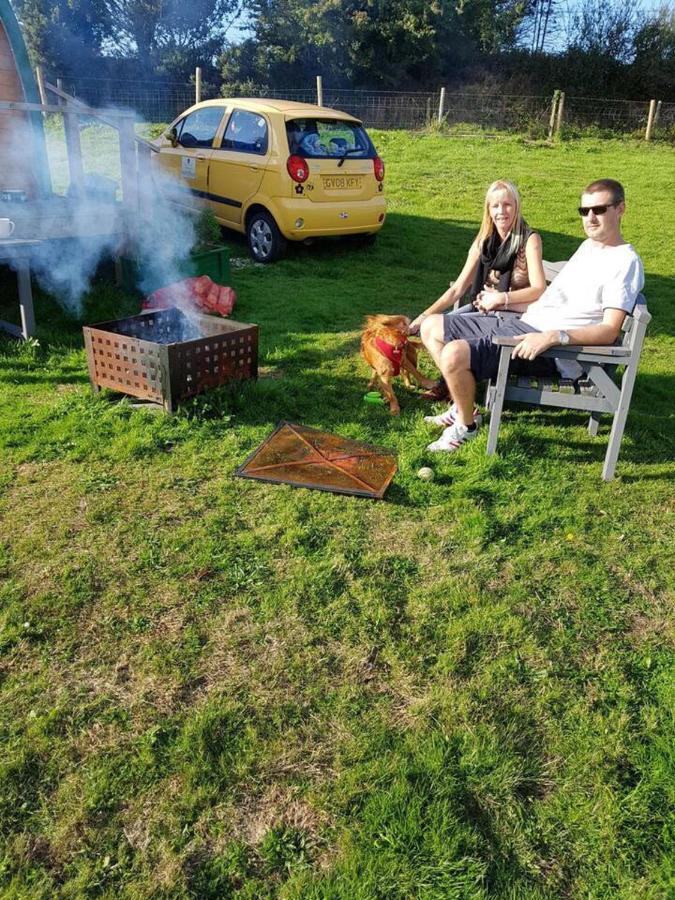 Cosy Glamping Pod Glamping In St Austell Cornwall Lanivet Dış mekan fotoğraf